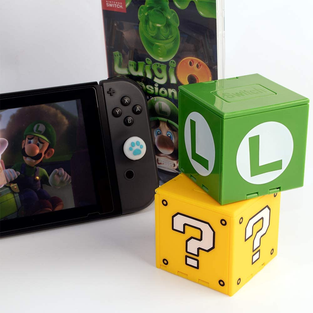 Nintendo Switch Game Switch Game Card 16 Game Storage Portable Game Card Organizer for Switch Lite Case, Holder, Cubes,