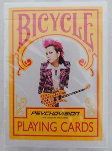 

hide (X JAPAN) 2021 The 23rd Memorial PSYCHOVISION hide MUSEUM Since 2000 Official Merchandise Bicycle Playing Cards + Bonus