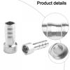 For Automotive AC Aluminum Weld Fitting with Barb for Air Conditioning Pipes