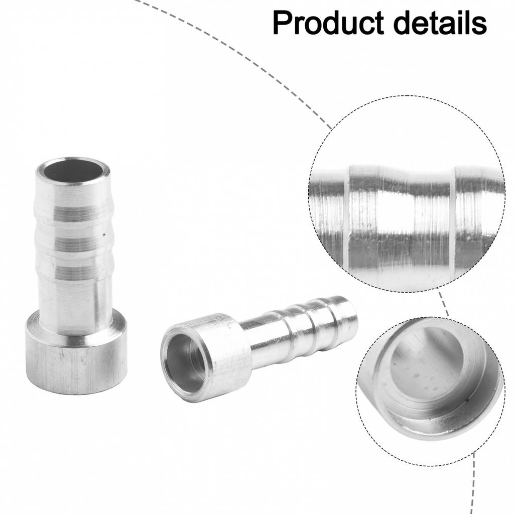 For Automotive AC Aluminum Weld Fitting with Barb for Air Conditioning Pipes