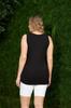 Women's Style Big Size T-Shirt Plus Size Green Undershirt With Pearl Stone Detail