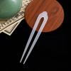 Ancient Wind Hairpin New Chinese Senior Sense of The U-shape Hairpin Wholesale New Simple Hundred and Versatile Coiled Hair Hanfu Accessories Hairpin