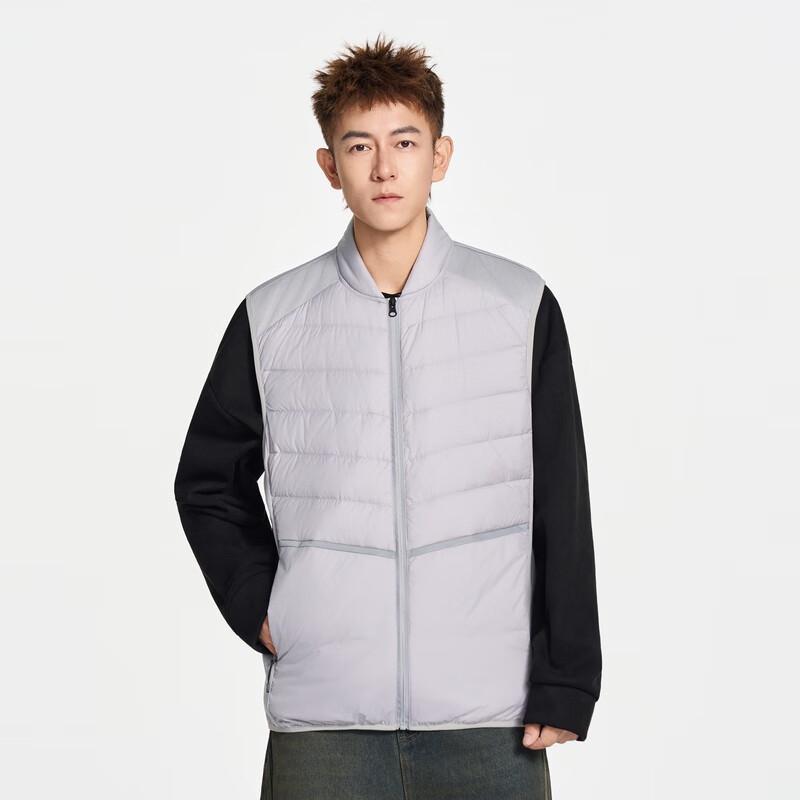 Fengmao Men's Autumn/Winter Baseball Collar Down Vest