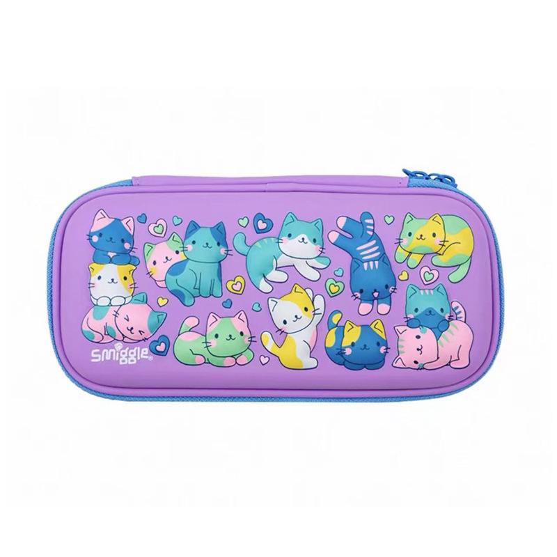 Smiggle Australia Small Cartoon Pencil Case for Girls & Children - Primary School Stationery Holder 22.5*11CM