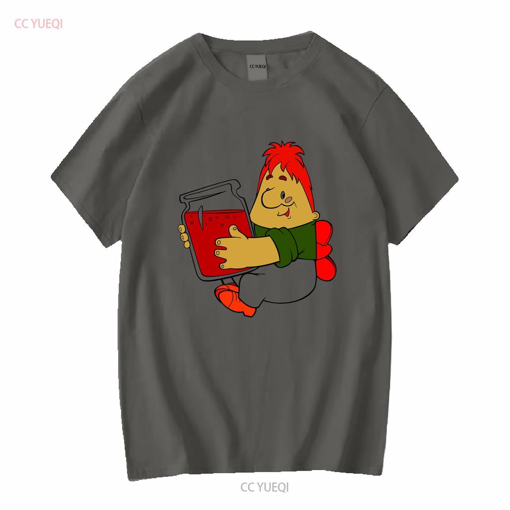 Karlsson T Shirt On the Roof Loves Jam Birthday Sovie Union Cartoon Inspired By Astrid Lindgren Book Vintage Washed Versatile