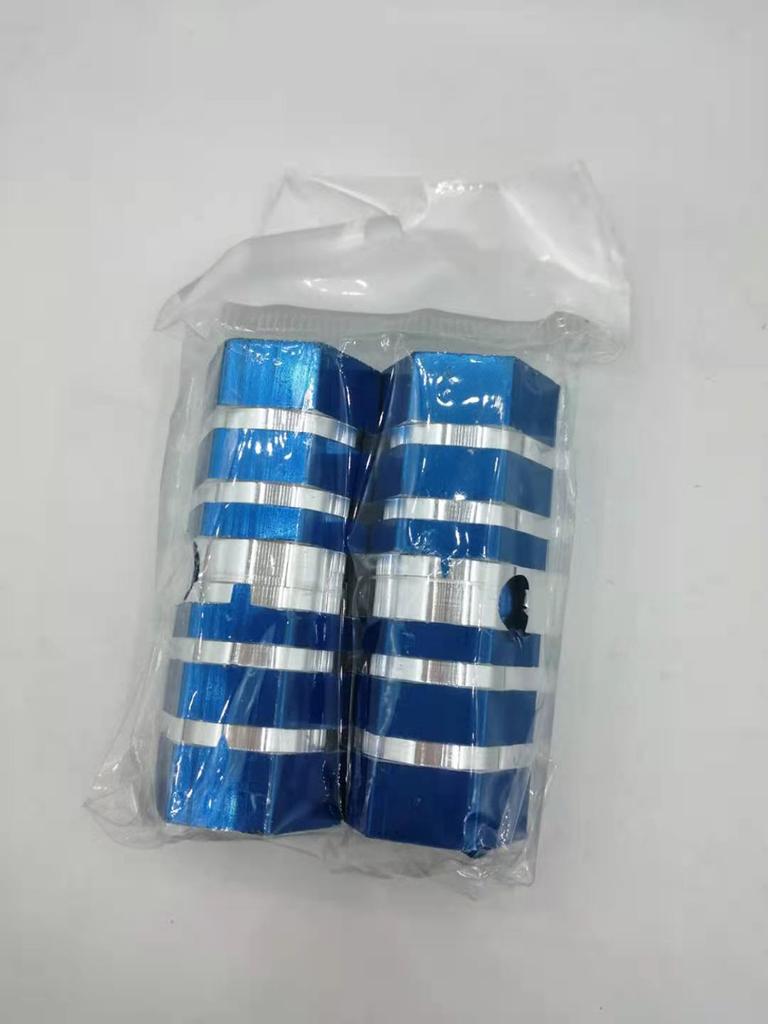 2 Pcs Bmx Mountain Mtb Bike Bicycle Alloy Axle Pedals Foot Stunt Pegs