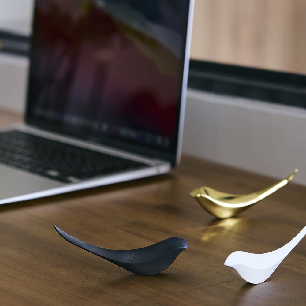 H Concept +d Birdie Paper Knife, White, D-670-WH, Letter Opener, for Envelopes, Letters, and Birds