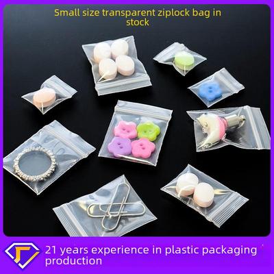 Mini Bolsa Transparente Ziplock para Joyería, Regalos y Accesorios