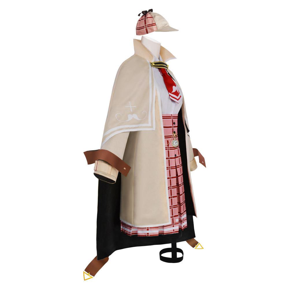 High-quality Polyester Fabric Amelia Watson Vtuber Hololive Cosplay Outfit