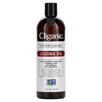 100% Puro e Natural, Óleo de Jojoba, 473ml(16 onças fluidas)