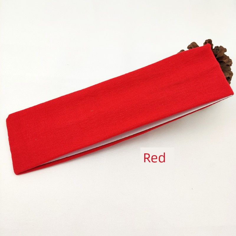 European and American Sports Fitness Outdoor Cotton Headband