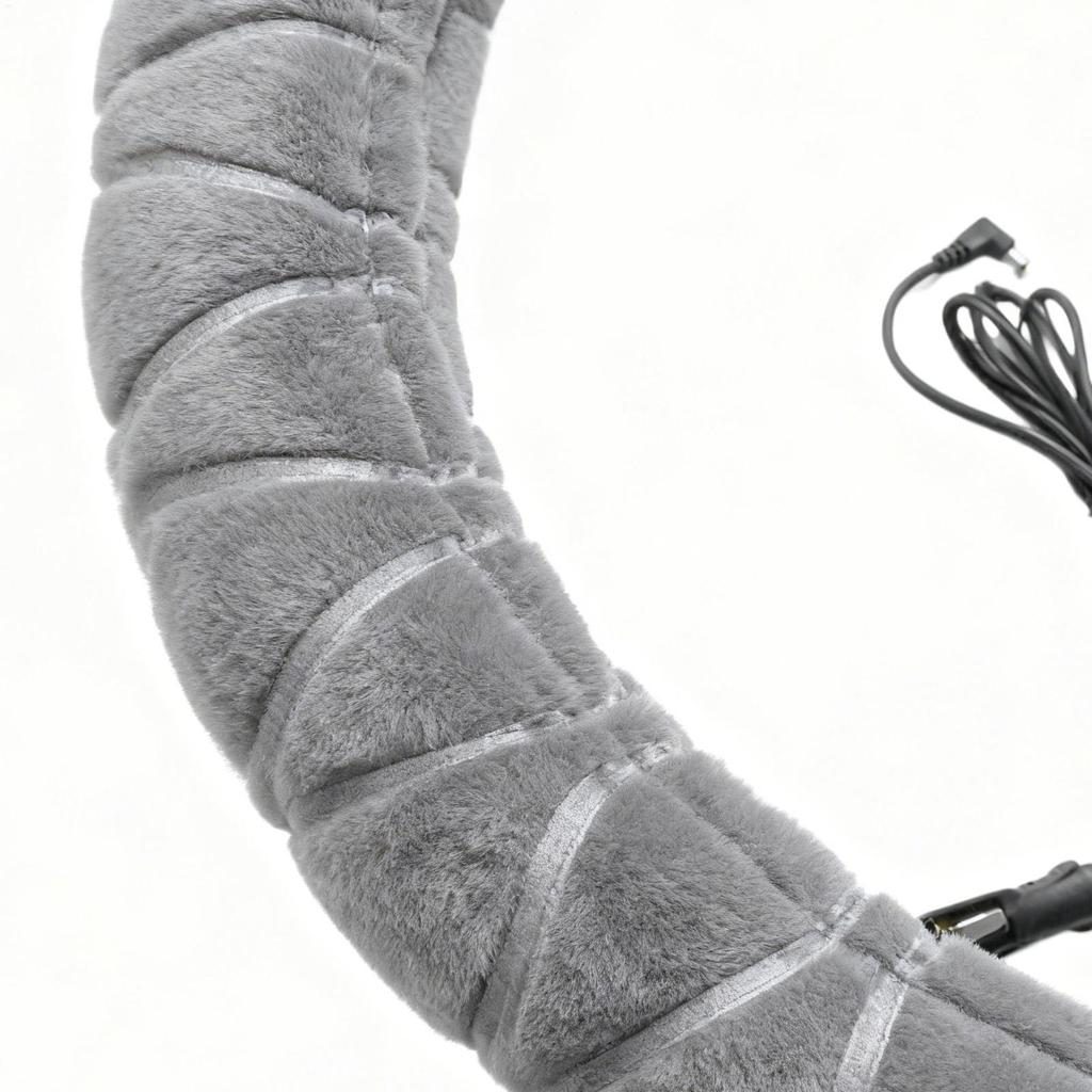 Steering Wheel Cover For Winter Anti-Slip Warm Vehicle Interior Accessory Warm Car Steering Wheel Wrap For SUV Sedan Automotive