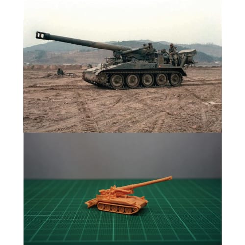 1/144 USA M110 203mm SPG (fine detail) Resin Kit