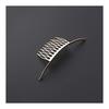 FRCOLOR Crescent Hair Comb - Gold Moon Hair Accessory for Women, Bridal, Wedding, Graduation, Party