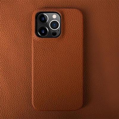 For Iphone 14 Pro Max Case Luxury Genuine Leather Cover Business Phone Cases Back Cover For Iphone 13 12Pro 11 XR XS Max Coque