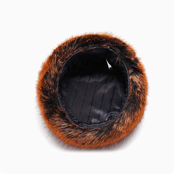 WTEMPO Couple Outdoor Cycling Skiing Faux Fur Ear Protection Plush Hats Men's Autumn Winter Windproof Cold-proof Warm Bomber Hats