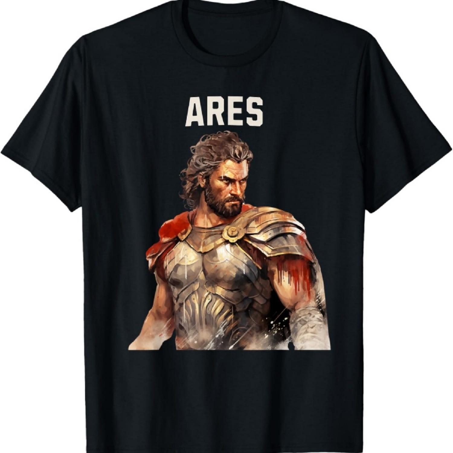 

Ares God of War Power, Greek Mythology, Warrior T-Shirt XXXXXL чорний