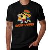 Rocket Power Tshirt Trendy Casual Short Sleeve Shirt
