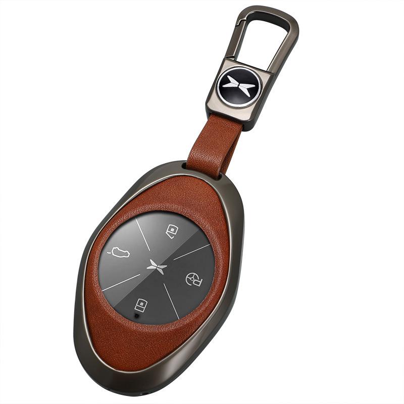 Xpeng P7/G3i Car Key Shell & Case: 2021/2022 Metal Key Holder