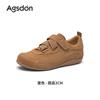 Augustine Ballet Training Shoes Women's 2025 New Autumn Soft-soled Lightweight Casual Flat-bottomed Velcro Sneakers
