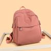 Large Capacity Student Schoolbag Women's Backpack Lightweight Water-repellent Nylon Commuter Travel Bag