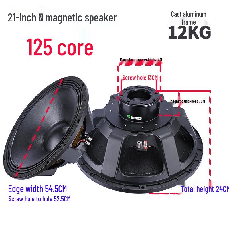 Professional 12" & 15" Full-Range Bass Stage Speaker for KTV
