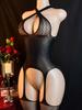 Sexy Adult Open Crotch Body Stocking Erotic Lingerie One Piece Bodysuit Porn Sleeveless Underwear Women Crotchless Bodystockings