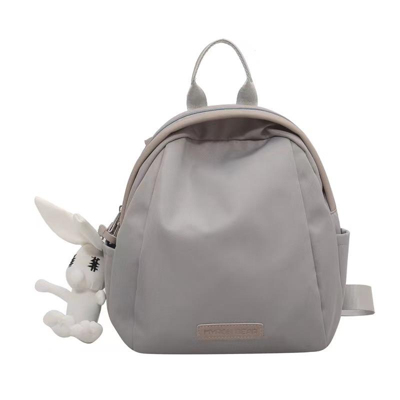 Mammaveske Ryggsekk Reise Liten Ryggsekk Ensfarvet Skulderveske Messenger Bag