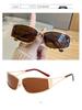 Retro Small Face Cut-Out Sunglasses - European & American Street Style Sunshades