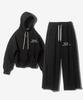Fanshow (Setup) Mwl Hooded Zipup+Snap Pants - Black