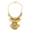 Ethnic Style Coin Pendant Necklace With Tassels For Party Wear Womens Jewelry