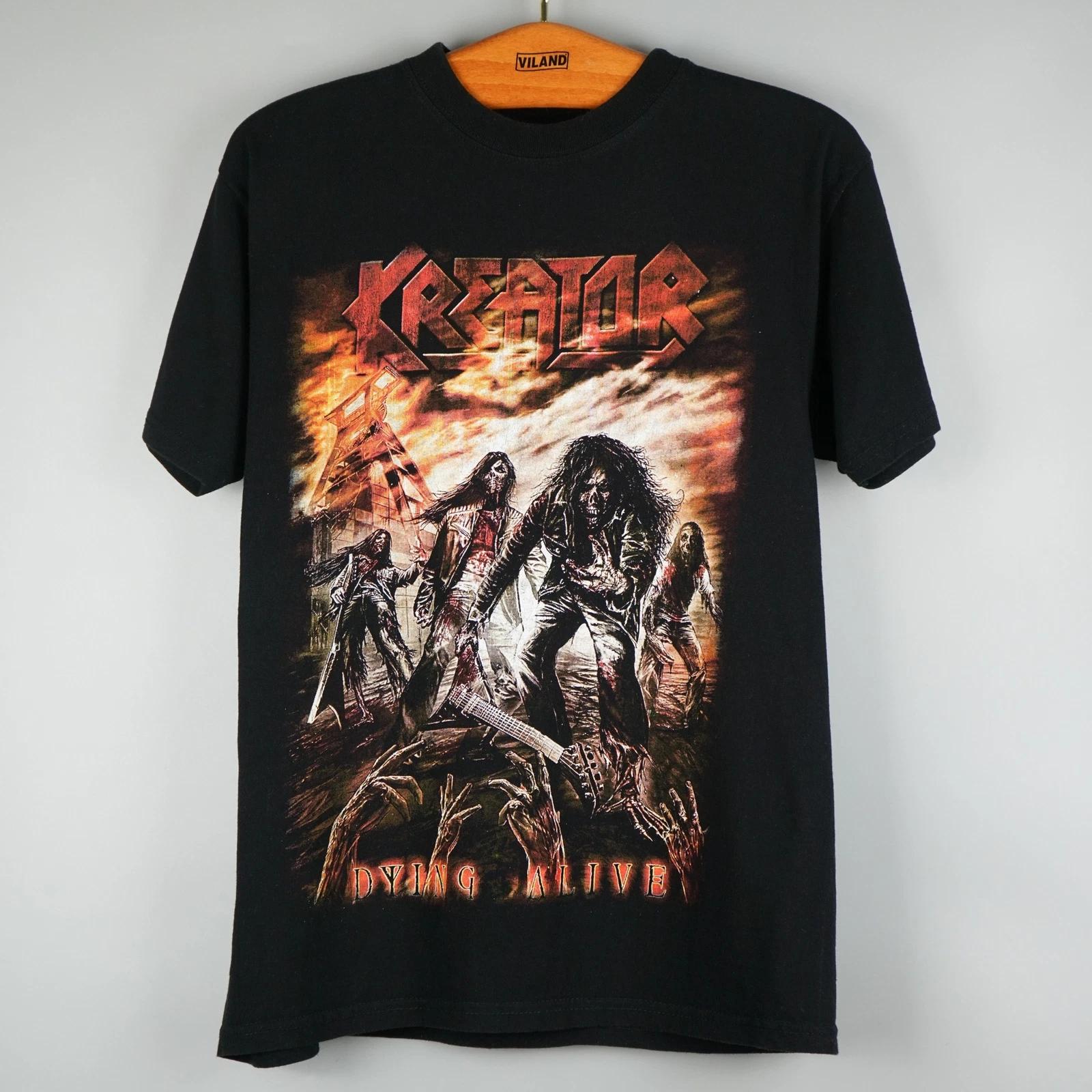 Vintage 2013 Kreator t-shirt Dying Alive 3XL