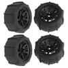 4pcs 12mm Hex RC Wheels and Tires Set 1 14 for WLTOYS 144001 144010 144011 124016 124017 124018 124019 124007 124008
