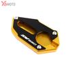 Motorcycle Kickstand Foot Side Stand Extension Pad Support Plate For SUZUKI SV650X 2018- SV650 SV 650