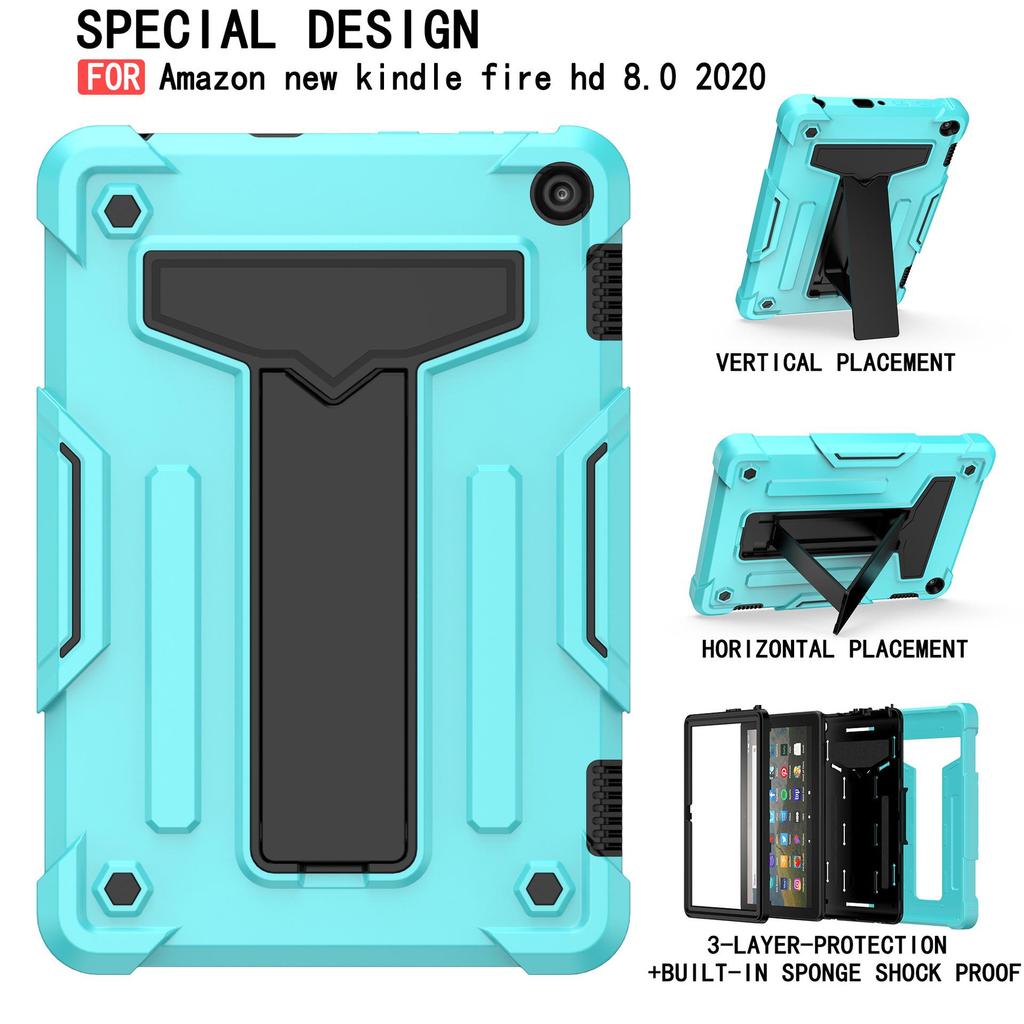 T-shaped Airbag Tablet Case for Fire HD 8