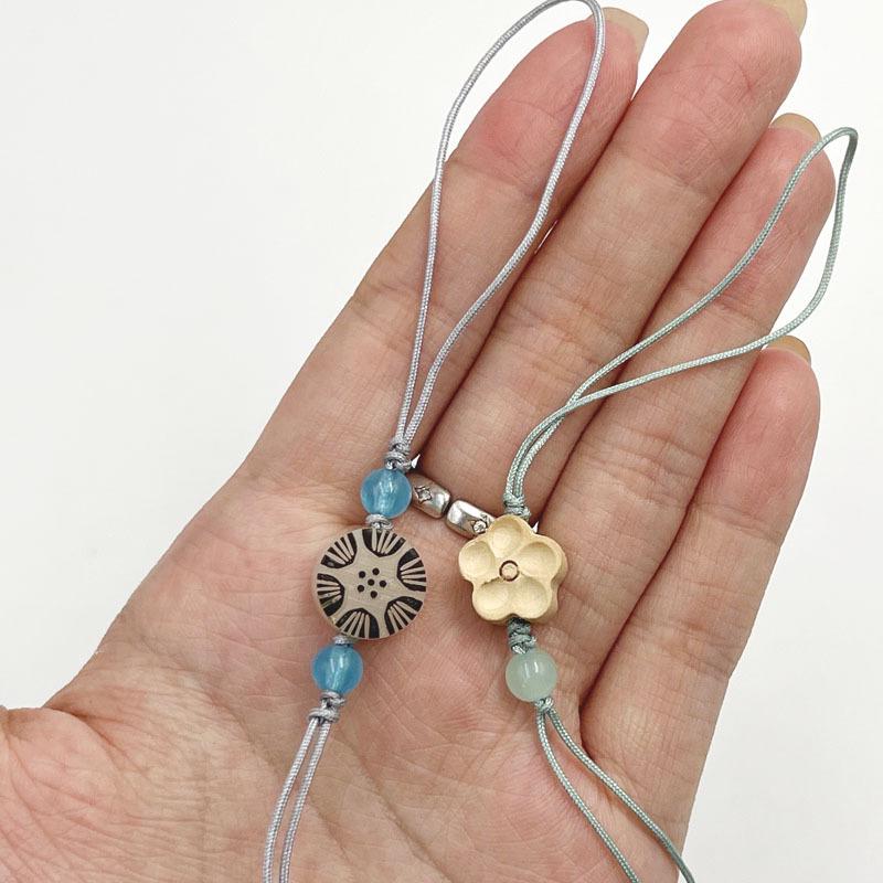 Hand-Woven Mobile Phone Lanyard, Keychain & DIY Jewelry Accessory