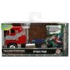 Jouet - jada toys - transformers optimus prime petit camion voiture - rouge - mixte - a partir de 8 ans