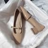 Neue Retro T-Schuhe literarische Mary Jane Schuhe vielseitiges Temperament vielseitige einzelne Schuhe