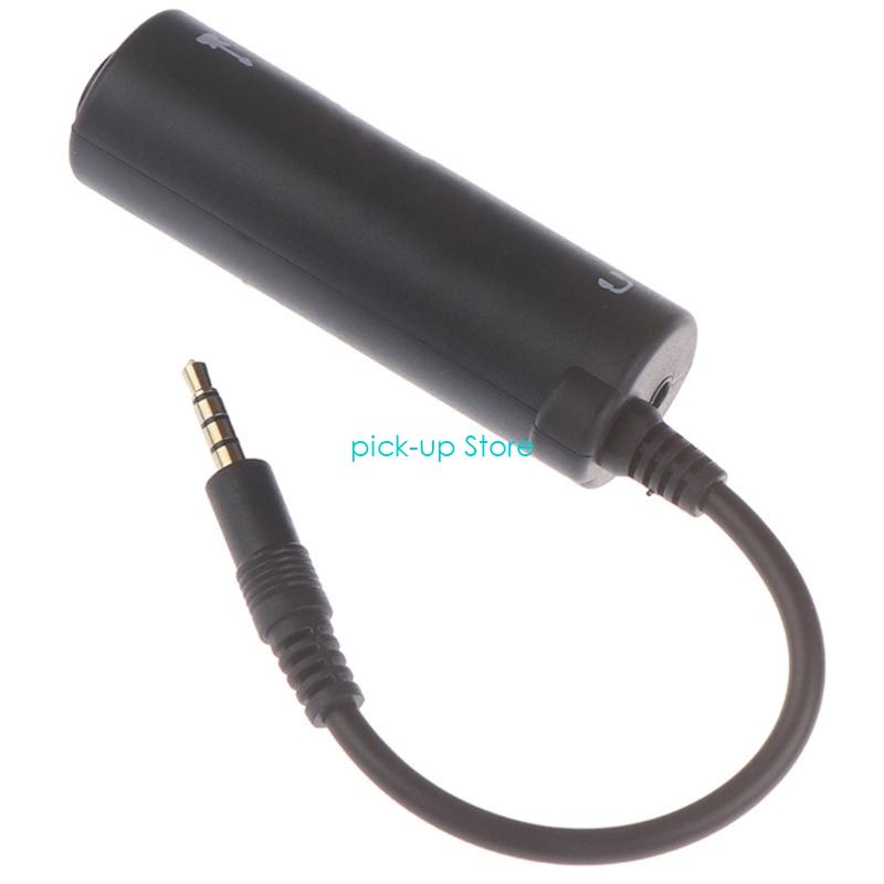 Q5WA Small Guitar to Mobile Adapter Plugs & Play Designs Dynamic Ranges Guitar Sound Interfaces Clear for Recording