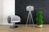 Loft Tripod Floor Lamp Chrome Lampshade Led Selection