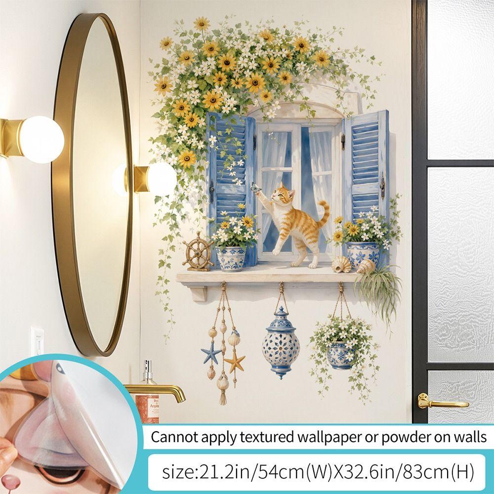 Waterproof Wall Sticker Multicolor Background Wall Decals Creative Wallpaper Sofa Background