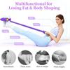 Multi-Functional Resistance Rope & Foot Pedal Yoga Band - Elastic Core, Waist, Arm, & Leg Stretching Fitness Equipment