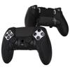 PlayVital Ninja Edition Open Design Silicone Cover Skin for PS5 Edge Ergonomic Protective Soft Rubber Case with Thumb Grip Caps for PS5 Edge Wireless