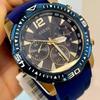 Guess Men's Quartz Watch with Three-Hand Silicone Strap - GW0211G4