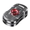 EDC Mechanical Ratchet Fidget Spinner Keychain Toy
