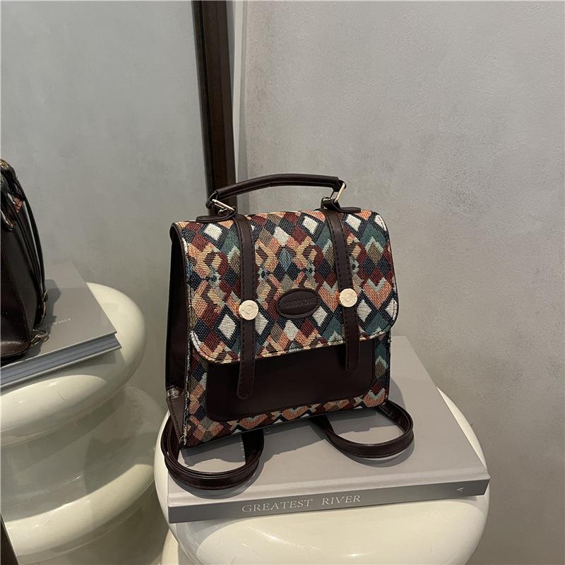 Premium sense niche backpack bag women's new messenger bag women's versatile fashion shoulder handbag