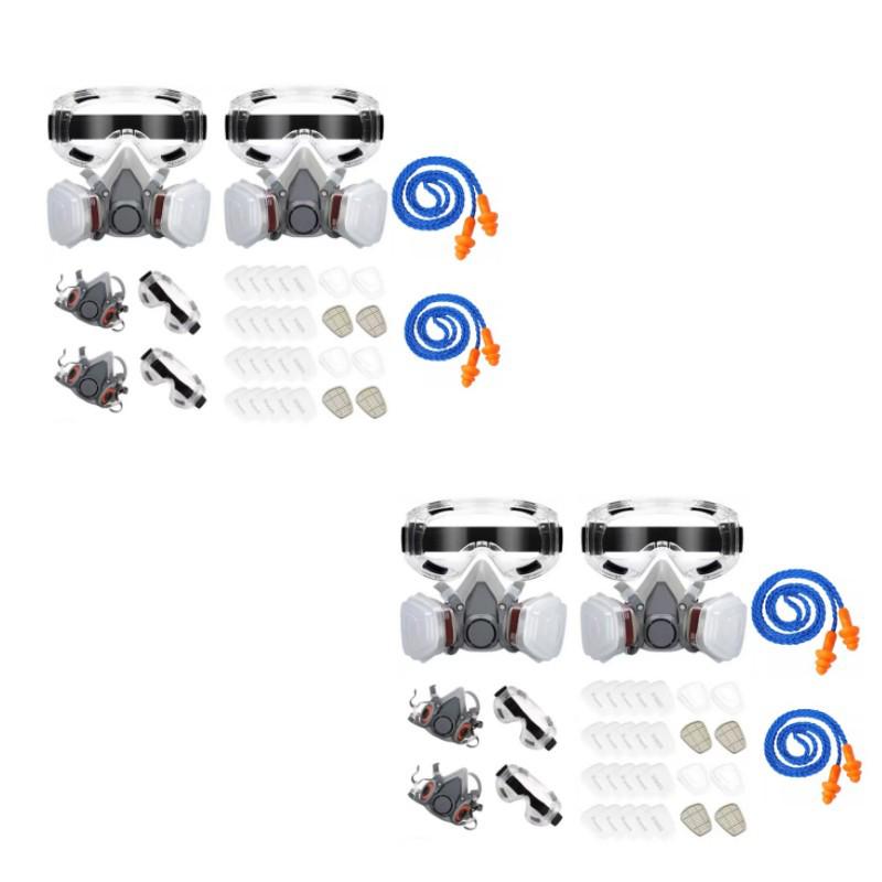 6200 Atemschutzmaske für Spritzlacke, Pestizide, Chemikalien, Gas und Formaldehyd