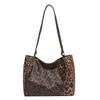 And Chic Spacious Crossbody Bag With Trendy Leopard Print And Durable Pu Material For Outings Casual