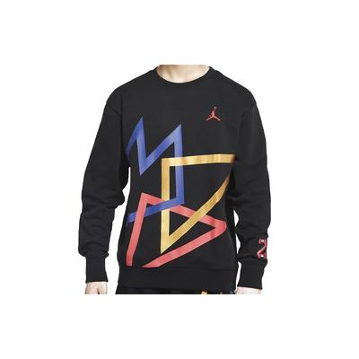 Jordan Felpa girocollo in maglia Sport DNA Uomo Top Nero CZ5468-010