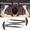 CAWKAY Pull-Up Training Tube Grip, Strength Training, Pull-Up Bar Attachment Grip, Easy To Grip, Pull-Up Machine, Chin-Up Training (Black (Set of 2))